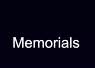 Memorials Memorials